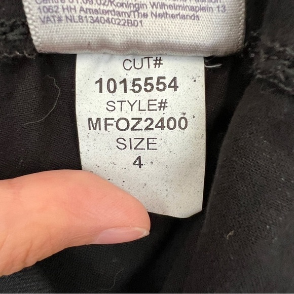 NYDJ Women’s Pull On Casual Shorts MFOZ2400 Size 4 Black - Picture 9 of 10